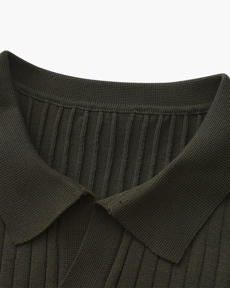 Cannes™ - Ribbed Polo - Eternal Eleganza