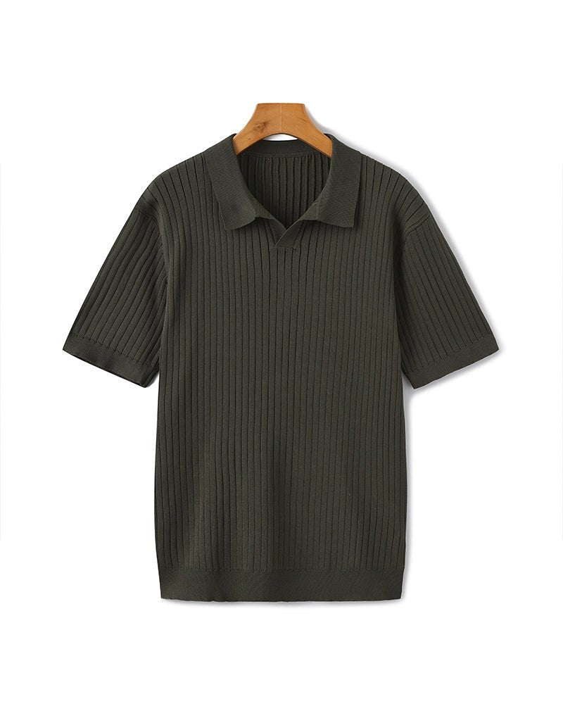Cannes™ - Ribbed Polo - Eternal Eleganza