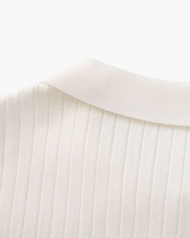 Cannes™ - Ribbed Polo - Eternal Eleganza