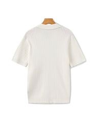 Cannes™ - Ribbed Polo - Eternal Eleganza