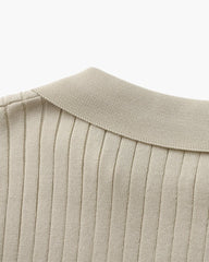 Cannes™ - Ribbed Polo - Eternal Eleganza