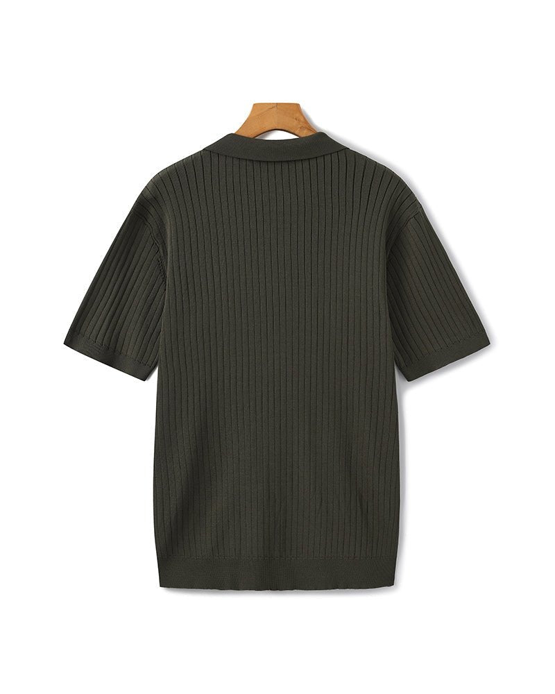 Cannes™ - Ribbed Polo - Eternal Eleganza