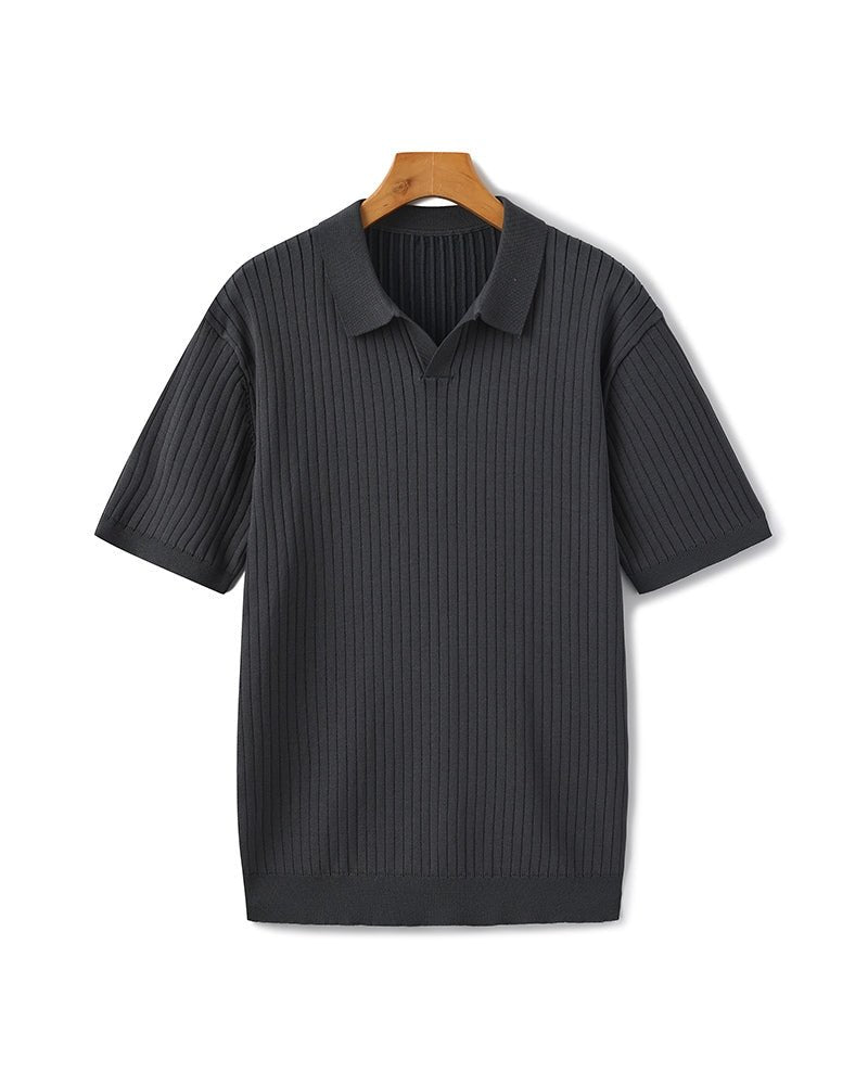 Cannes™ - Ribbed Polo - Eternal Eleganza
