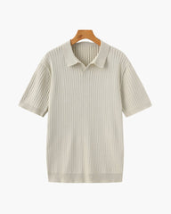 Cannes™ - Ribbed Polo - Eternal Eleganza