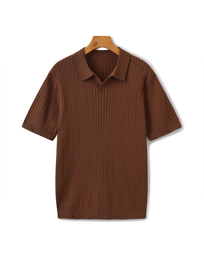 Cannes™ - Ribbed Polo - Eternal Eleganza