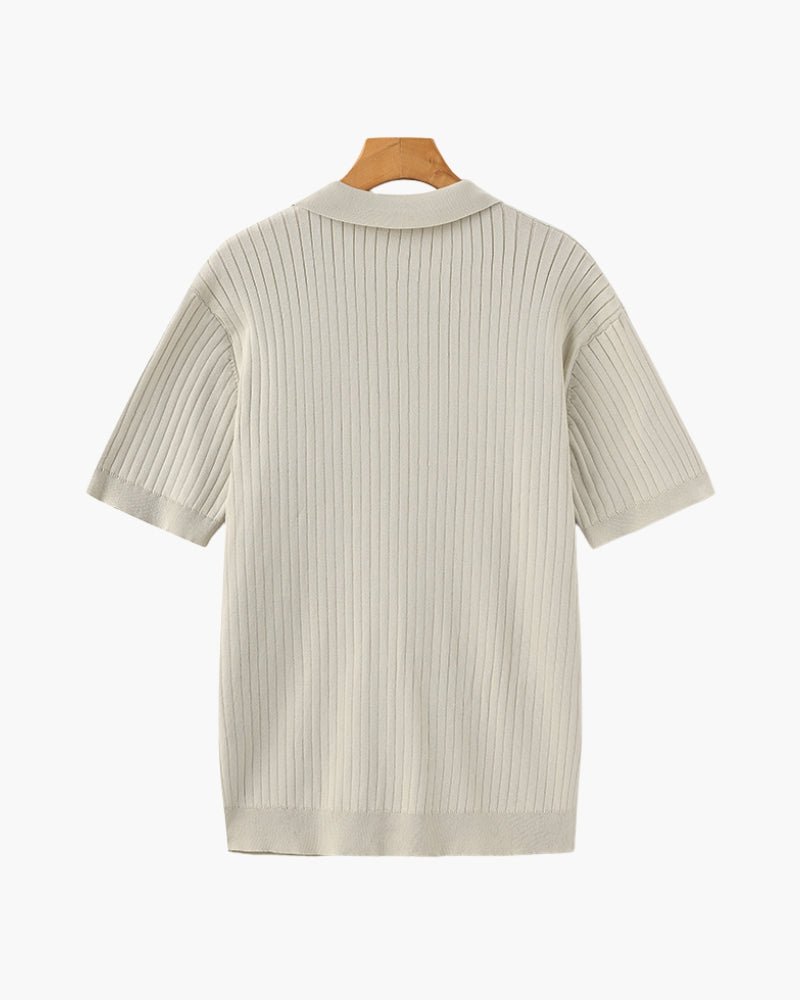 Cannes™ - Ribbed Polo - Eternal Eleganza