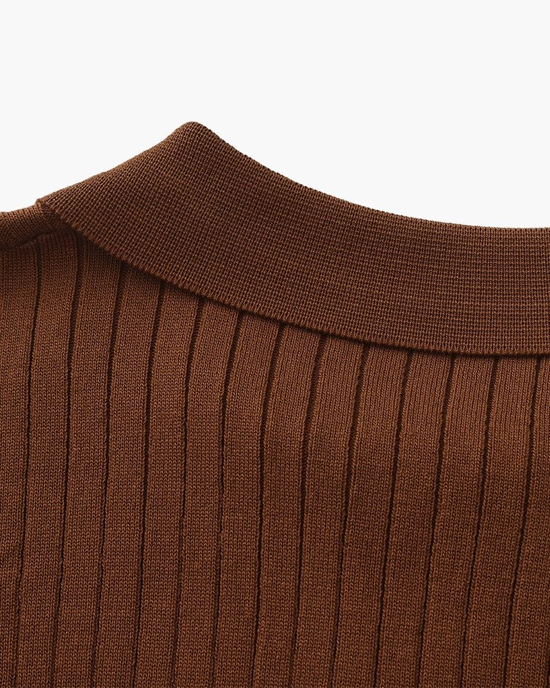 Cannes™ - Ribbed Polo - Eternal Eleganza