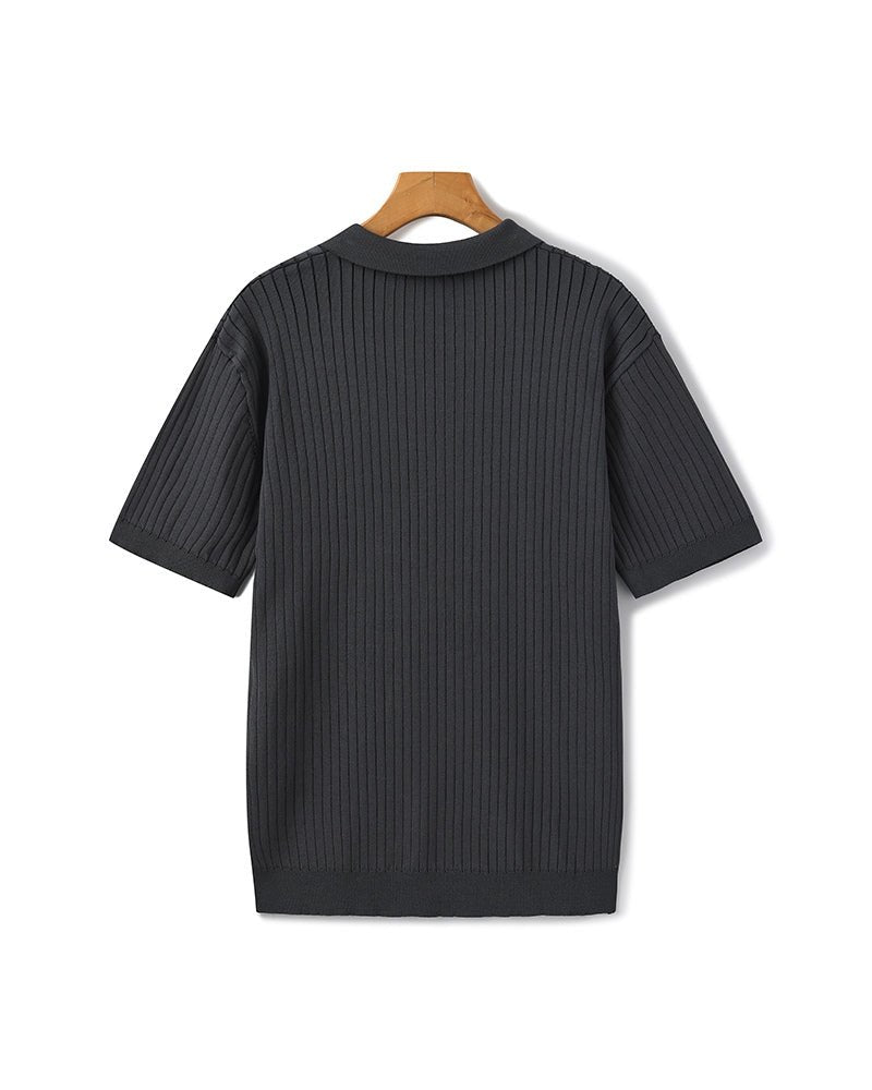 Cannes™ - Ribbed Polo - Eternal Eleganza