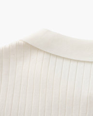 Cannes™ - Ribbed Polo - Eternal Eleganza