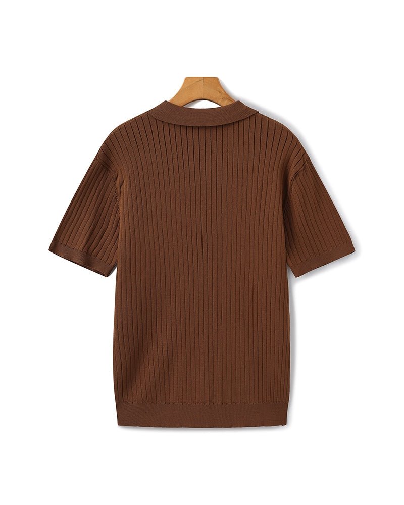Cannes™ - Ribbed Polo - Eternal Eleganza