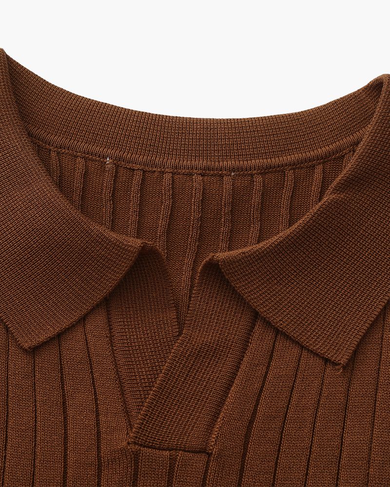 Cannes™ - Ribbed Polo - Eternal Eleganza