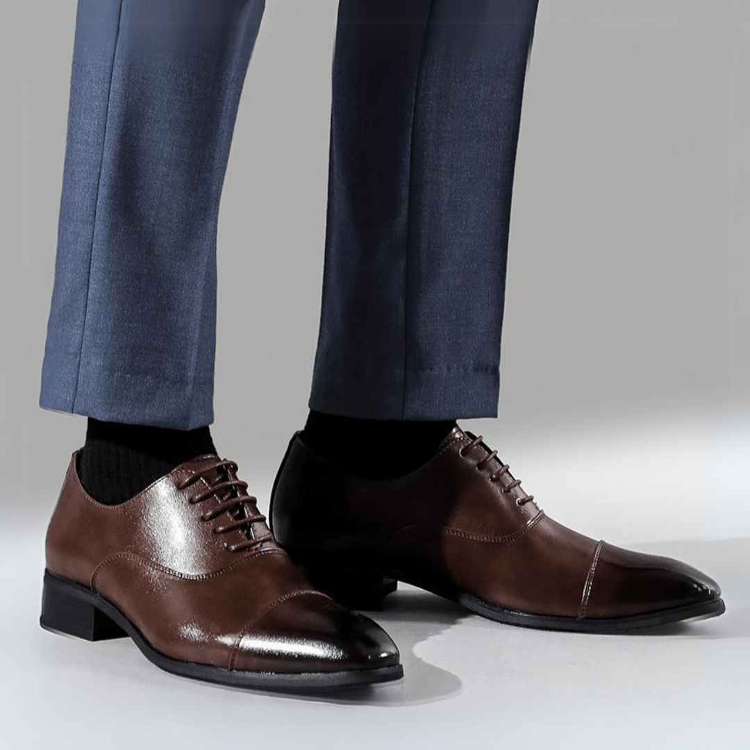 Classic Leather Shoes by E.E - Eternal Eleganza
